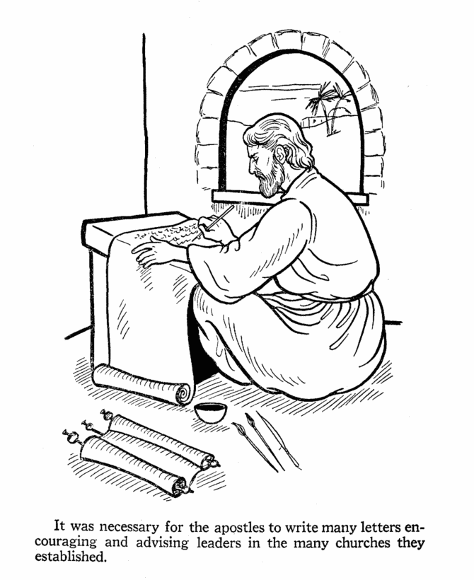 New Testament Coloring Pages