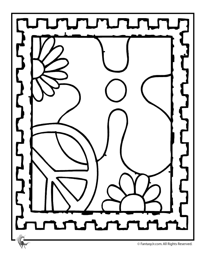 Peace Signs Coloring Pages 141 | Free Printable Coloring Pages