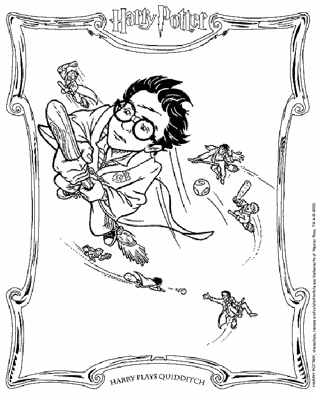 Harry Potter Coloring Pages | Coloring Pages To Print