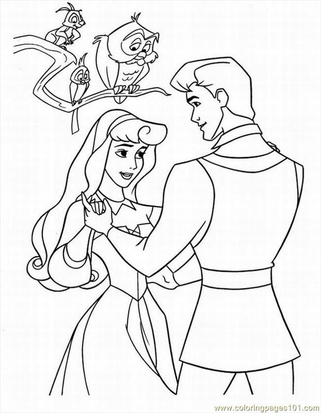 Coloring Pages Sleeping Beauty 5 (Cartoons > Sleeping Beauty
