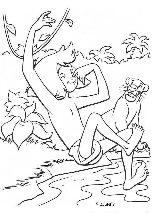 Disney The Jungle Book Coloring Pages #23 | Disney Coloring Pages