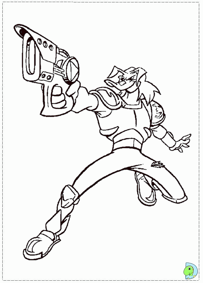 Mighty Ducks Coloring page