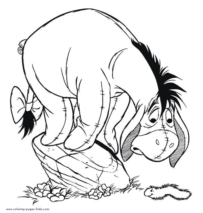 Winnie the Pooh coloring pages - Coloring pages for kids - disney
