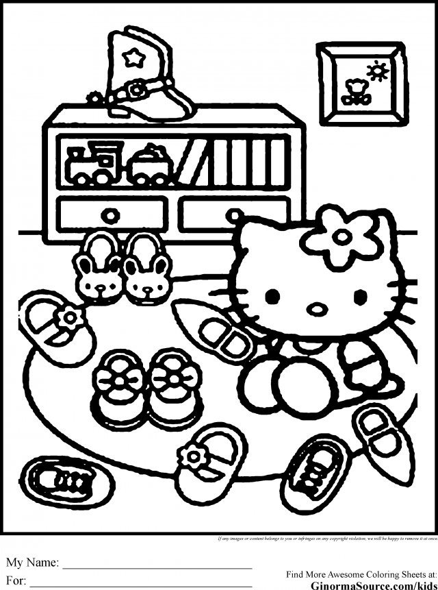 All Hello Kitty Coloring Pages Hello Kitty Colouring Pages 269172