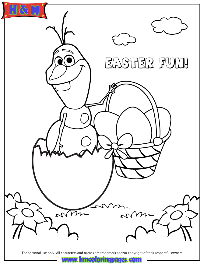 H & M Coloring Pages