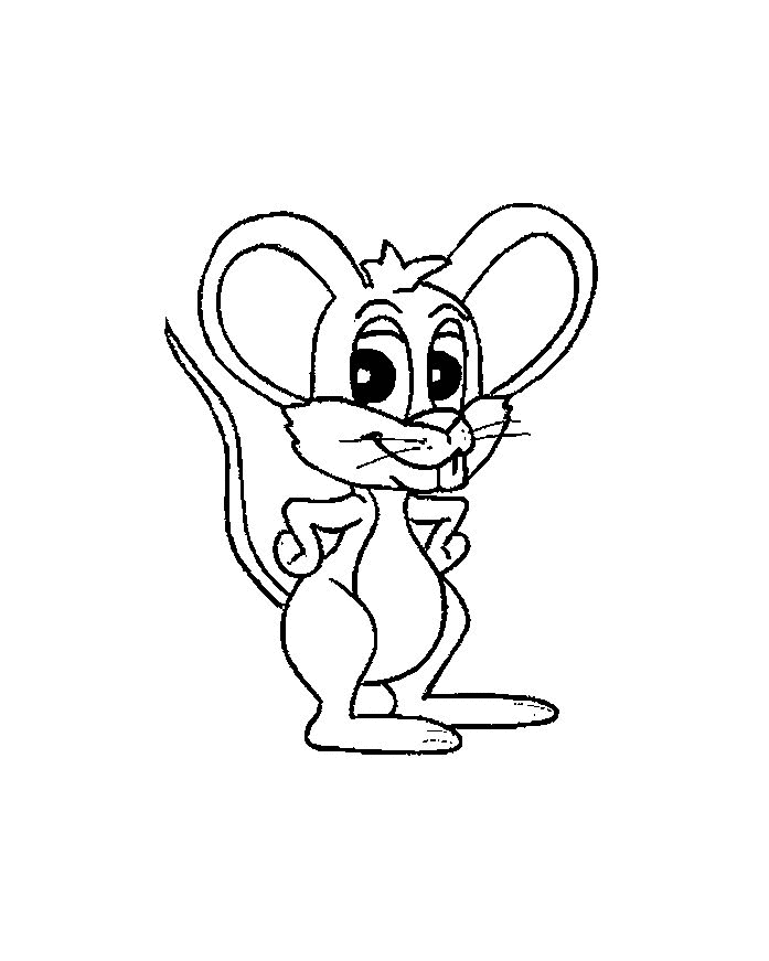 Mouse Coloring Pages - Coloringpages1001.