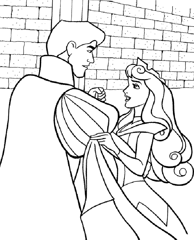 Sleeping Beauty Drawings ~ Child Coloring