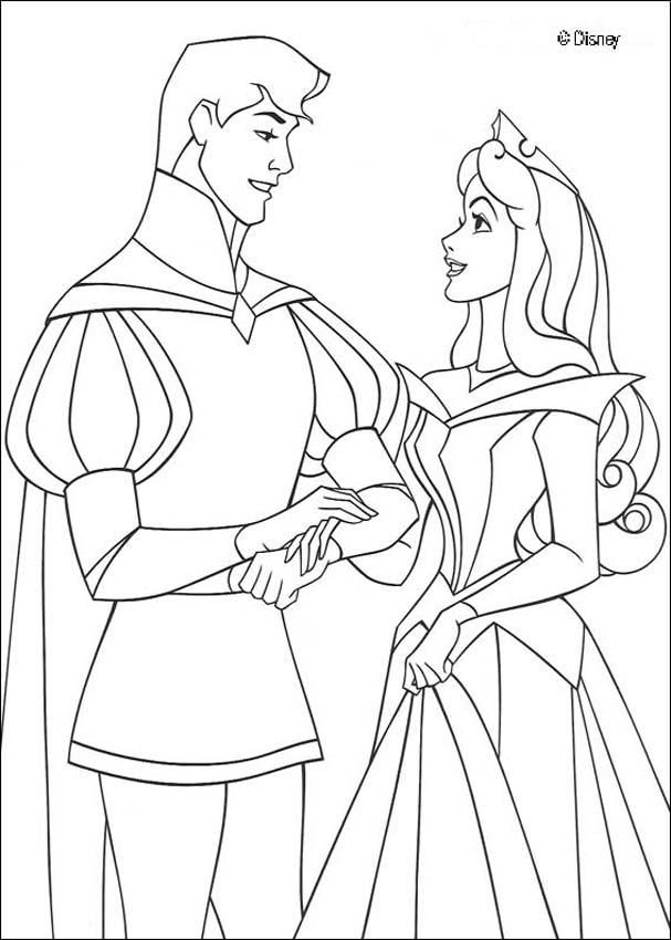 Sleeping Beauty Coloring Pages 021 | Bed Mattress Sale