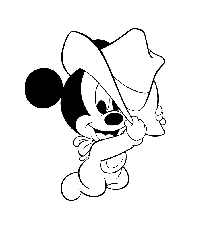 Minnie Mouse And Mickey Mouse Coloring Pages | Printable Coloring