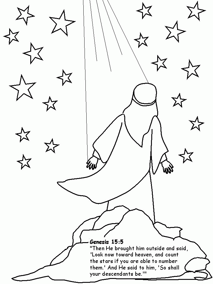 Abraham And Lot Coloring Pages 529 | Free Printable Coloring Pages