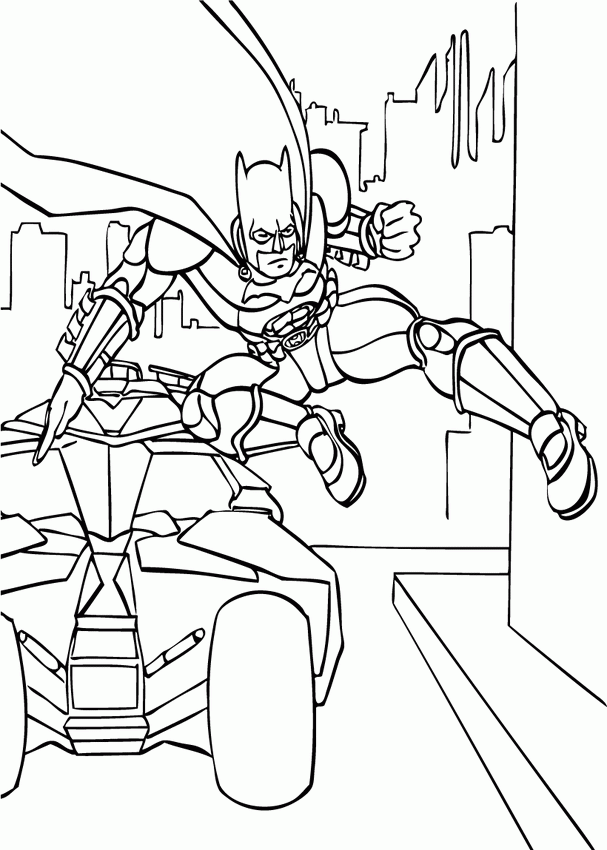 BATMAN coloring pages - Batman