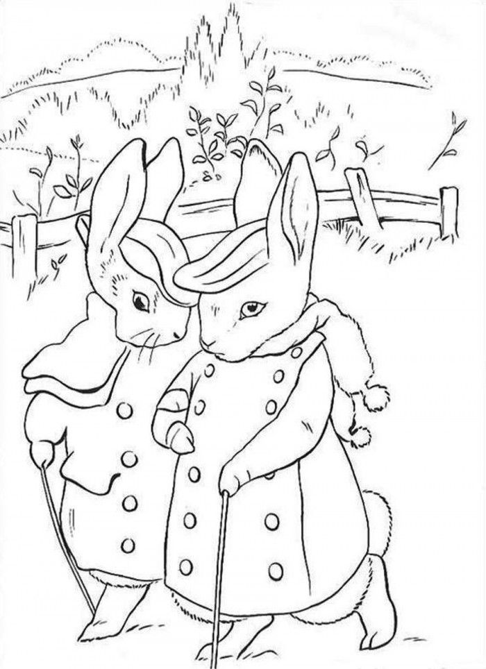 Peter Rabbit Coloring Pages Free | 99coloring.com