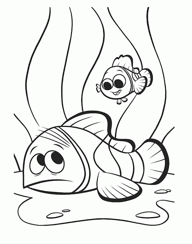 Finding nemo Coloring Pages