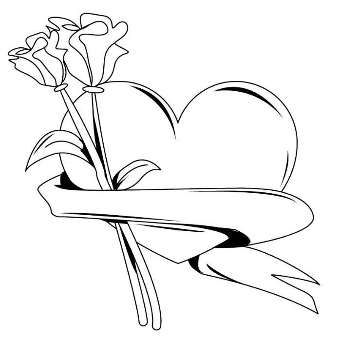 Penguin Love Coloring Pages
