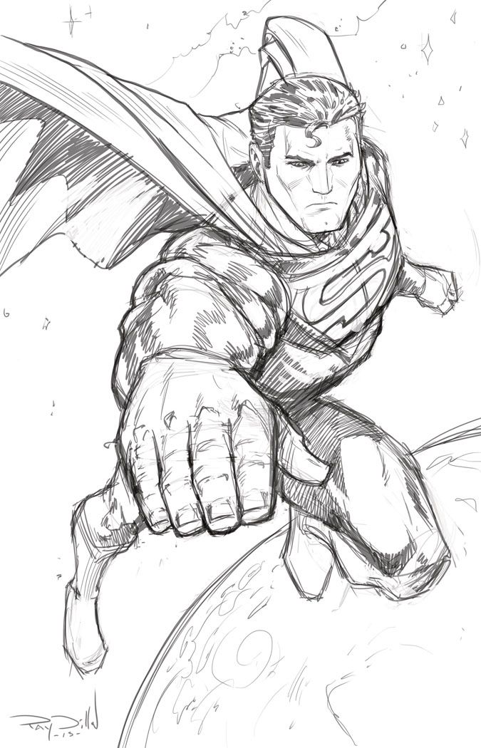 Superman Drawing Coloring Pages Free Printable Coloring Pages For