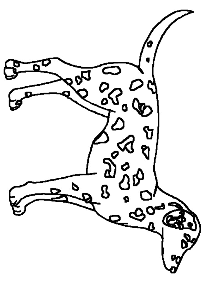 Printable Dogs Dog3 Animals Coloring Pages 