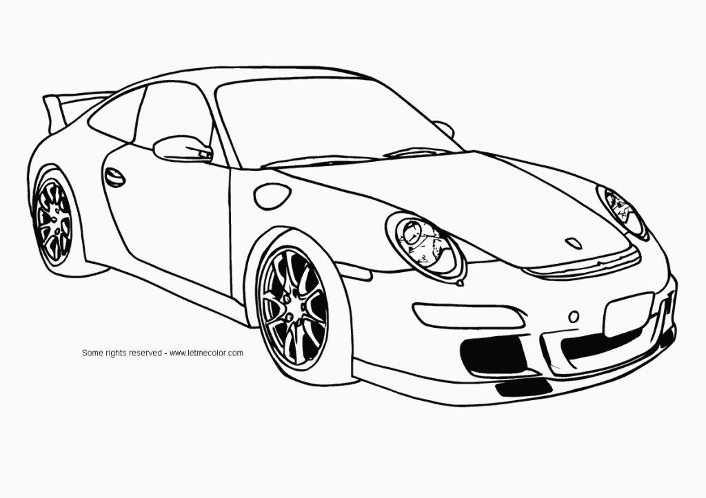 Cool Car Coloring Pages | Coloring Pages