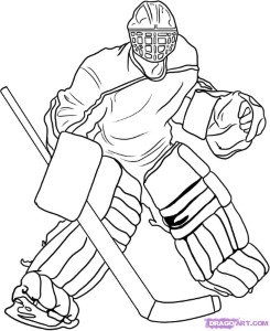 Hockey coloring pages 9 / Hockey / Kids printables coloring pages