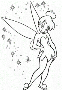 Coloring Pages: Tinkerbell Coloring Pages and Clip Art Free and ...