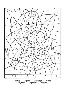 Coloring Pages: Free Coloring Pages Of Hard Color By Numbers Color ...