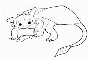 toothless dragon coloring pages - High Quality Coloring Pages
