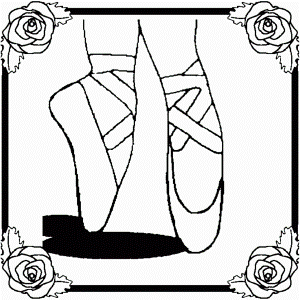 7 Pics of Ballerina Shoes Coloring Pages Printable - Dance Ballet ...