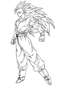 Gogeta Coloring Pages | Coloring Pages