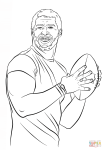 Tim Tebow coloring page | Free Printable Coloring Pages