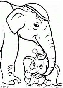 Dumbo Coloring 02 | The Coloring Pages - The Coloring Book