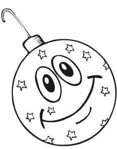 Christmas Ornament Coloring Pages Printable | download free