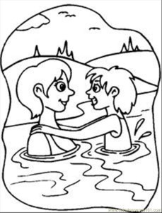 Coloring Pages Water Swim Rdax 65 (Sports > Swimming) - free