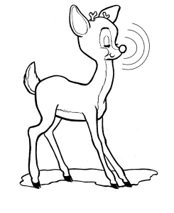 Reindeer Coloring Pages | ColoringMates.