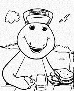 Barney Coloring Pages (19 of 33)
