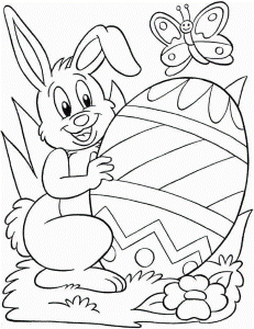 Coloring Sheets Easter Printable Free For Toddler - #15539.