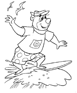 Yogi Bear Coloring Pages 18 | Free Printable Coloring Pages