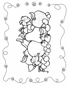 Fruit - Free Printable Coloring Pages