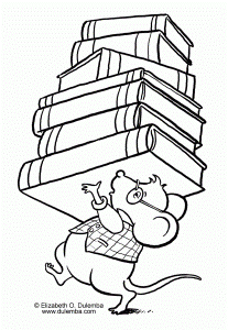 Library Coloring Pages Printables | 99coloring.com