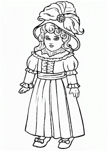 Barbie Dolls Coloring Pages - Barbie Dolls Coloring Pages : Girls