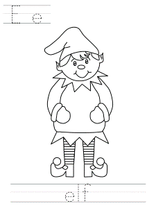 Elf On The Shelf Coloring Pages 364 | Free Printable Coloring Pages