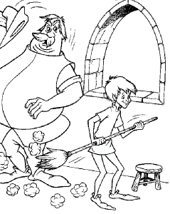 merlin Colouring Pages (page 2)