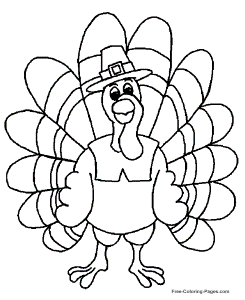 Thanksgiving coloring pages - 02