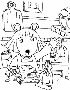 Arthur Coloring Pages for Kids - Free Printable Coloring Sheets