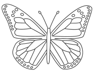 Butterfly Coloring Pages To Print 160 | Free Printable Coloring Pages