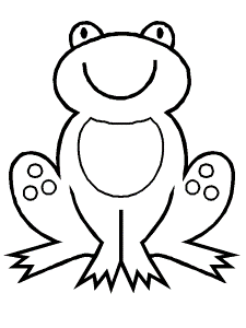 Cartoon Frog Coloring Pages - Cartoon Coloring Pages