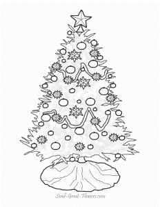 christmas-tree-coloring-pages