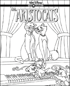 The AristoCats Coloring Pages 5 | Free Printable Coloring Pages