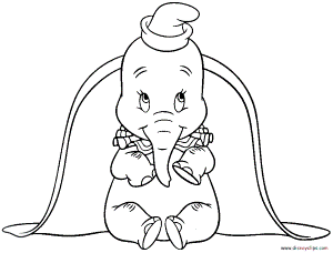 Dumbo Coloring Pages - Disney Kids