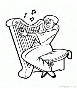 Musical Instruments Coloring Pages 57 | Free Printable Coloring
