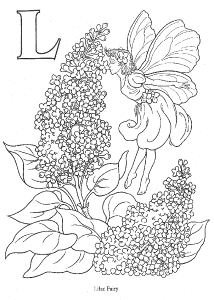 free coloring book with coloring pages of faeries elves angels