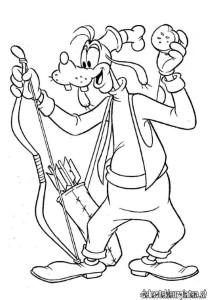 Goofy3 - Printable coloring pages